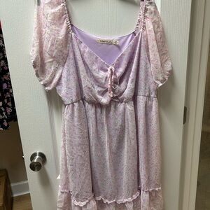 Pink Floral Nightgown